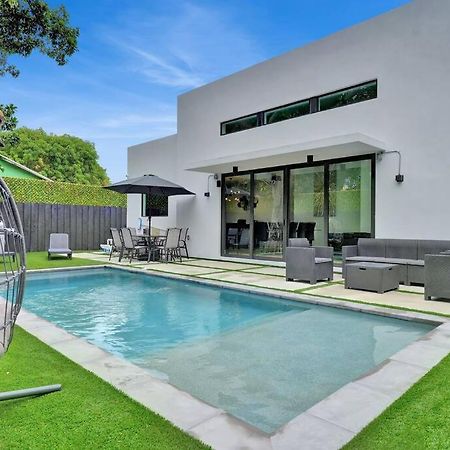 Design House -Heated Pool -Big Yard -Gated Parking Villa Miami Ngoại thất bức ảnh