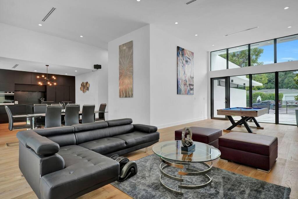 Design House -Heated Pool -Big Yard -Gated Parking Villa Miami Ngoại thất bức ảnh