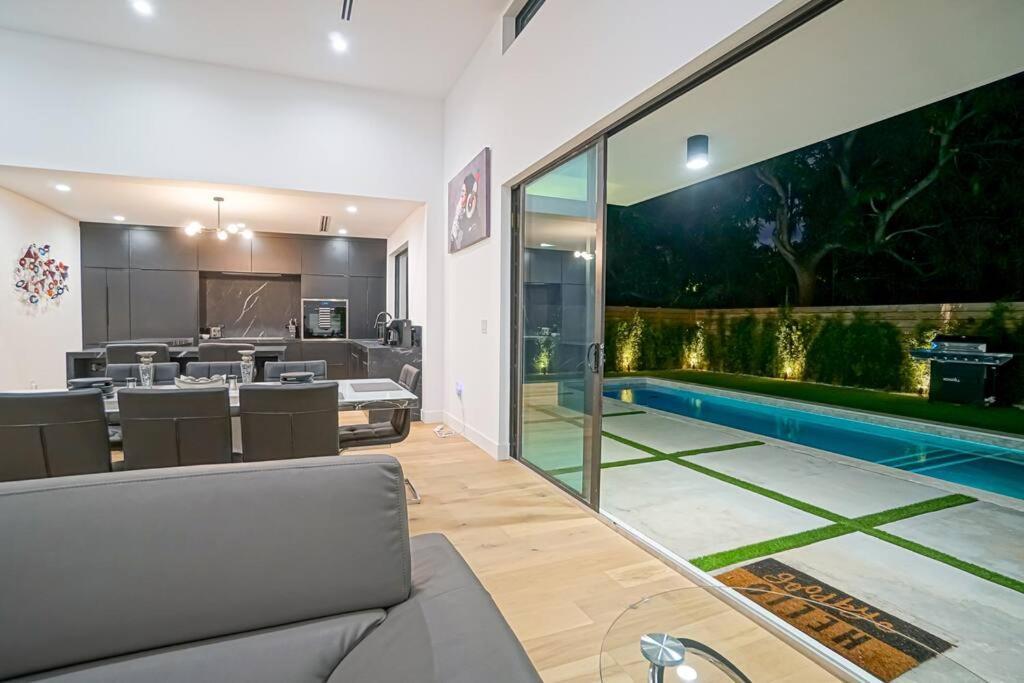 Design House -Heated Pool -Big Yard -Gated Parking Villa Miami Ngoại thất bức ảnh