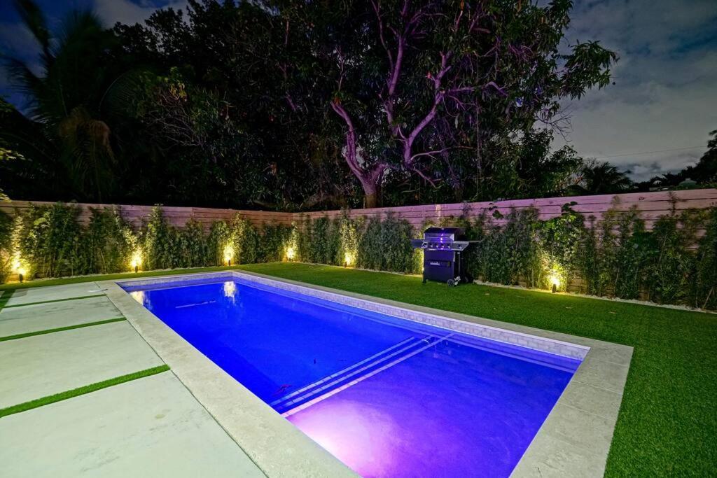 Design House -Heated Pool -Big Yard -Gated Parking Villa Miami Ngoại thất bức ảnh